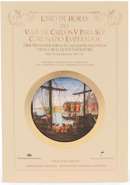 Imagen de portada del libro Libro de horas del viaje de Carlos V para ser coronado emperador