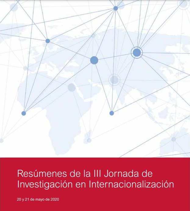 Imagen de portada del libro Resúmenes de la III Jornada de Investigación en Internacionalización