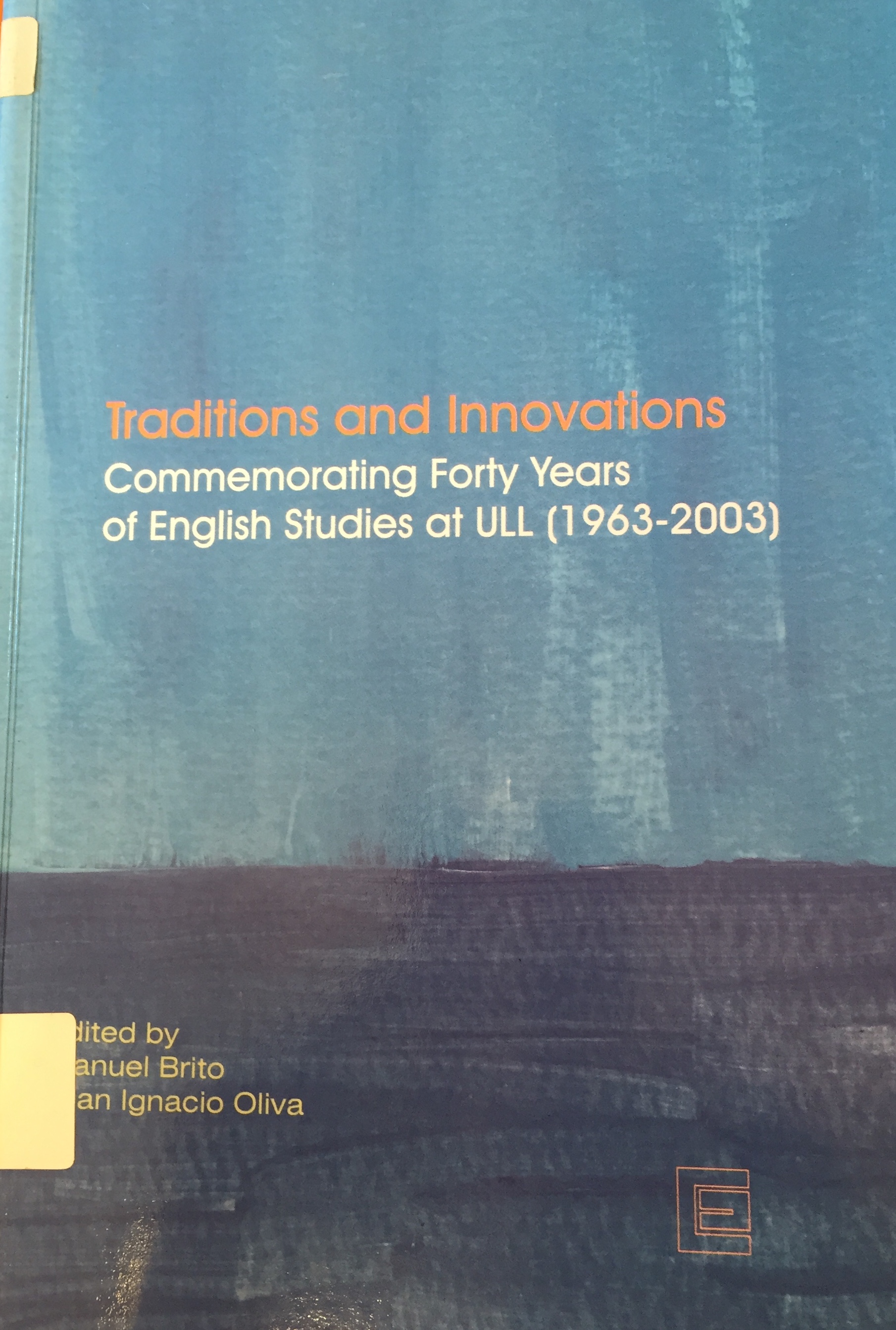 Imagen de portada del libro Traditions and innovations