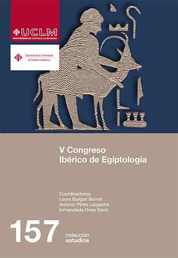 Imagen de portada del libro Actas del V Congreso Ibérico de Egiptología