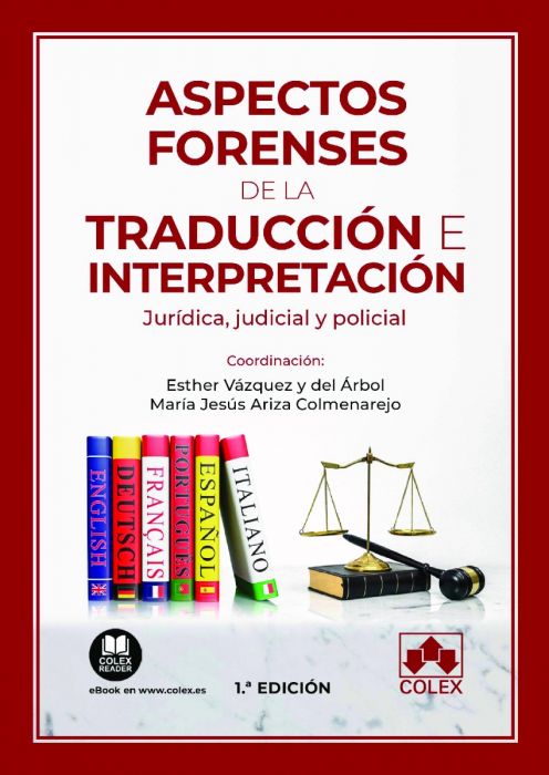 Imagen de portada del libro Aspectos forenses de la traducción e interpretación