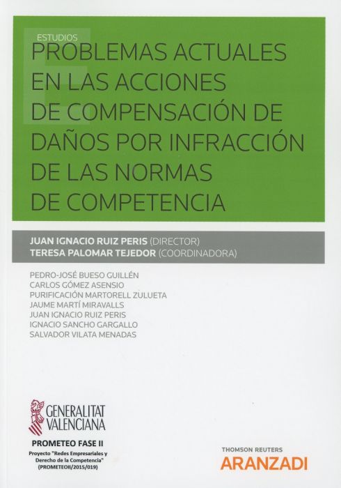Imagen de portada del libro Problemas actuales en las acciones de compensación de daños por infracción de las normas de competencia