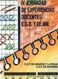 Imagen de portada del libro IV Jornadas de experiencias docentes. E.G.B. y EE.MM.