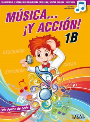 Imagen de portada del libro Música... ¡Y acción! 1B