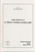 Imagen de portada del libro Homenaje a D. Íñigo Cavero Lataillade