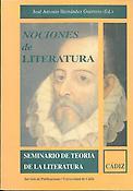 Imagen de portada del libro Nociones de literatura : Seminario de Teoria de la Literatura de Cádiz.