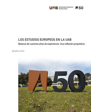Imagen de portada del libro Los estudios europeos en la UAB