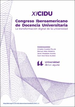 Imagen de portada del libro La transformación digital de la universidad