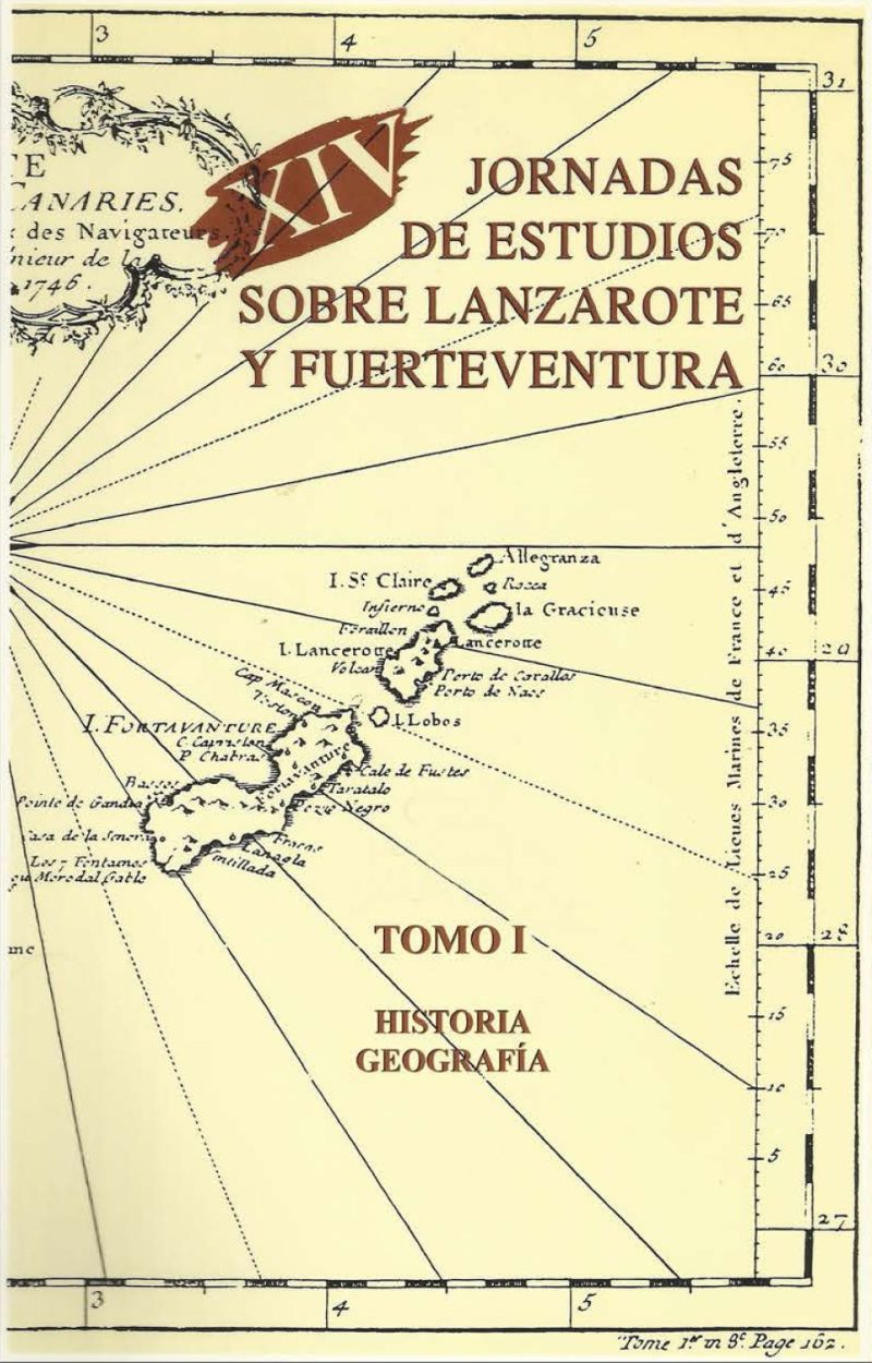 Imagen de portada del libro XV Jornadas de Estudios sobre Fuerteventura y Lanzarote
