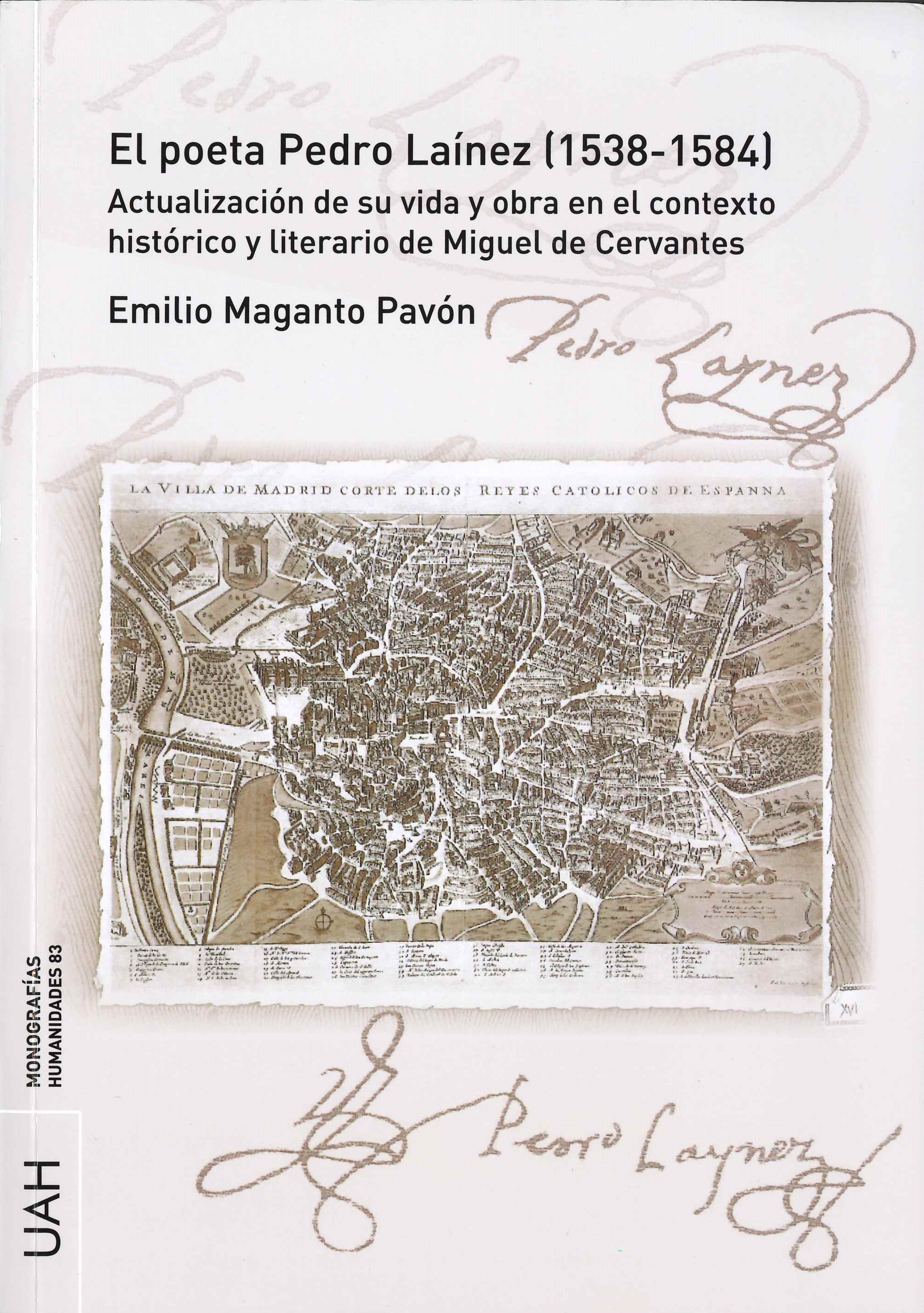 Imagen de portada del libro El poeta Pedro Laínez (1538-1584)