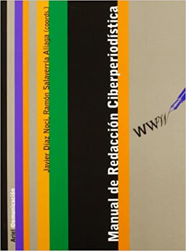 Imagen de portada del libro Manual de redacción ciberperiodística