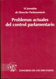 Imagen de portada del libro Problemas actuales del control parlamentario