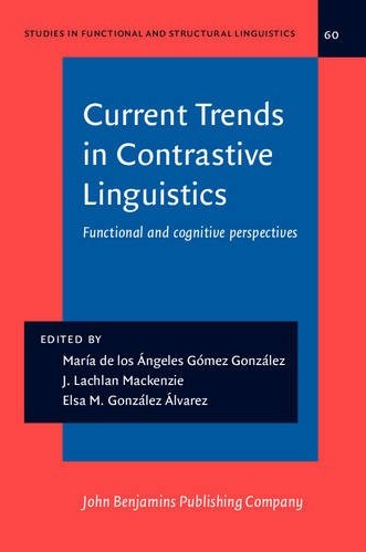 Imagen de portada del libro Current Trends in Contrastive Linguistics