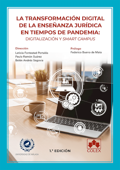 Imagen de portada del libro La transformación digital de la enseñanza jurídica en tiempos de pandemia