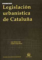 Imagen de portada del libro Legislación urbanística de Cataluña