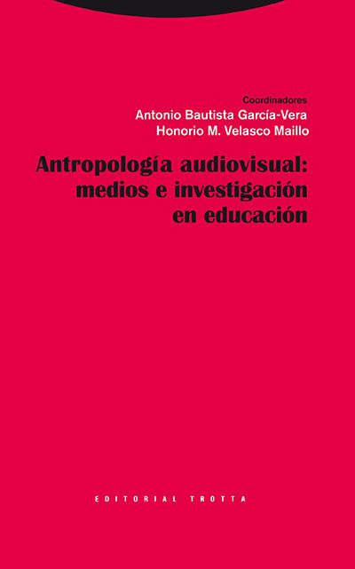 Imagen de portada del libro Antropología audiovisual