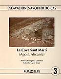 Imagen de portada del libro La Cova Sant Martí (Agost, Alicante)