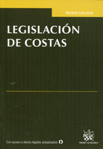 Imagen de portada del libro Legislación de costas