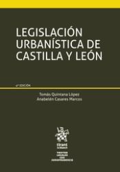 Imagen de portada del libro Legislación urbanística de Castilla y León