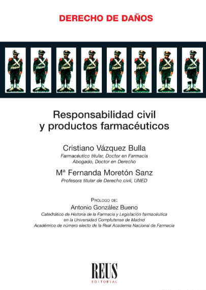 Imagen de portada del libro Responsabilidad civil y productos farmacéuticos