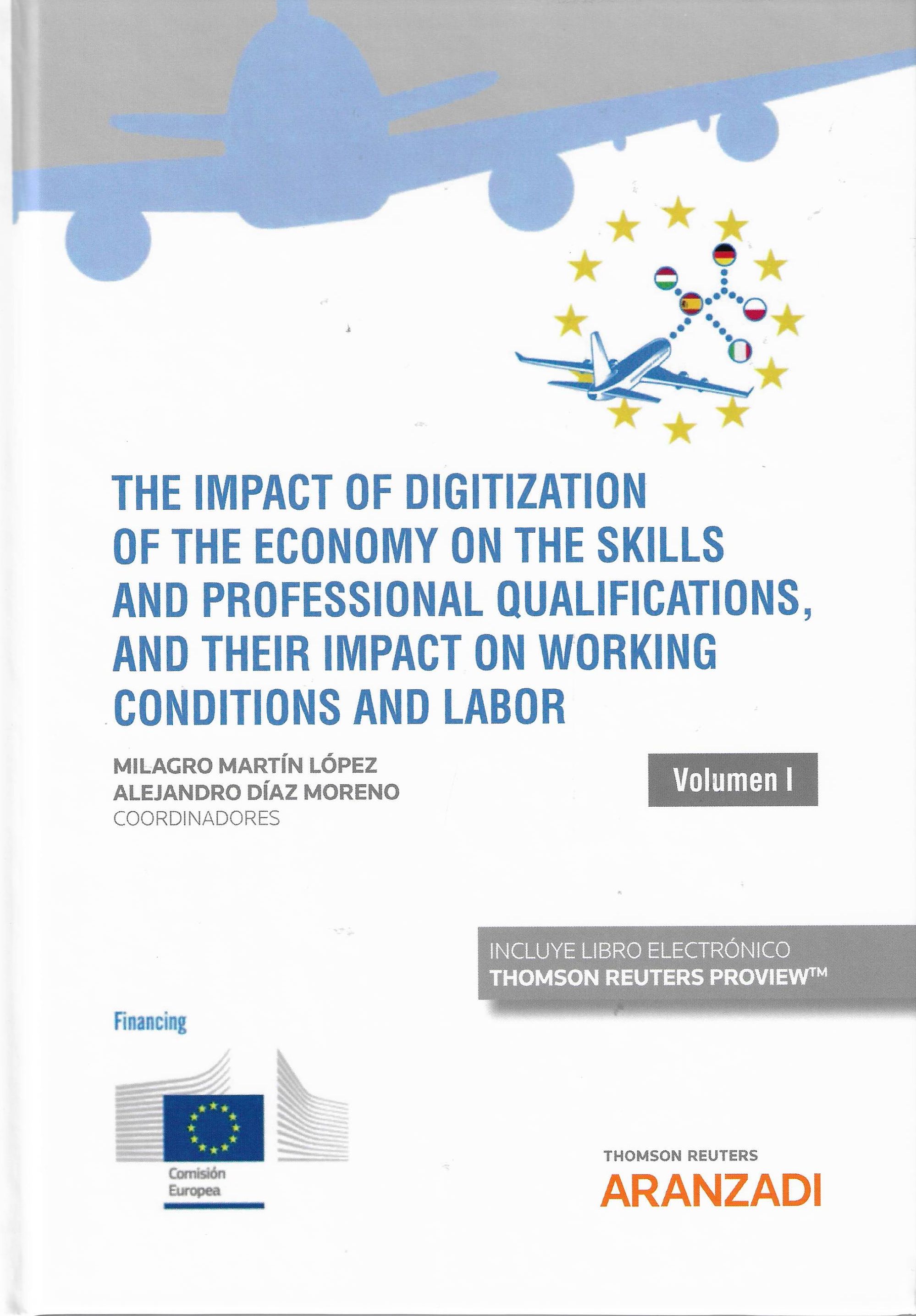 Imagen de portada del libro The impact of digitization of the economy on the skills and professional qualifications, and their impact on working conditions and labor