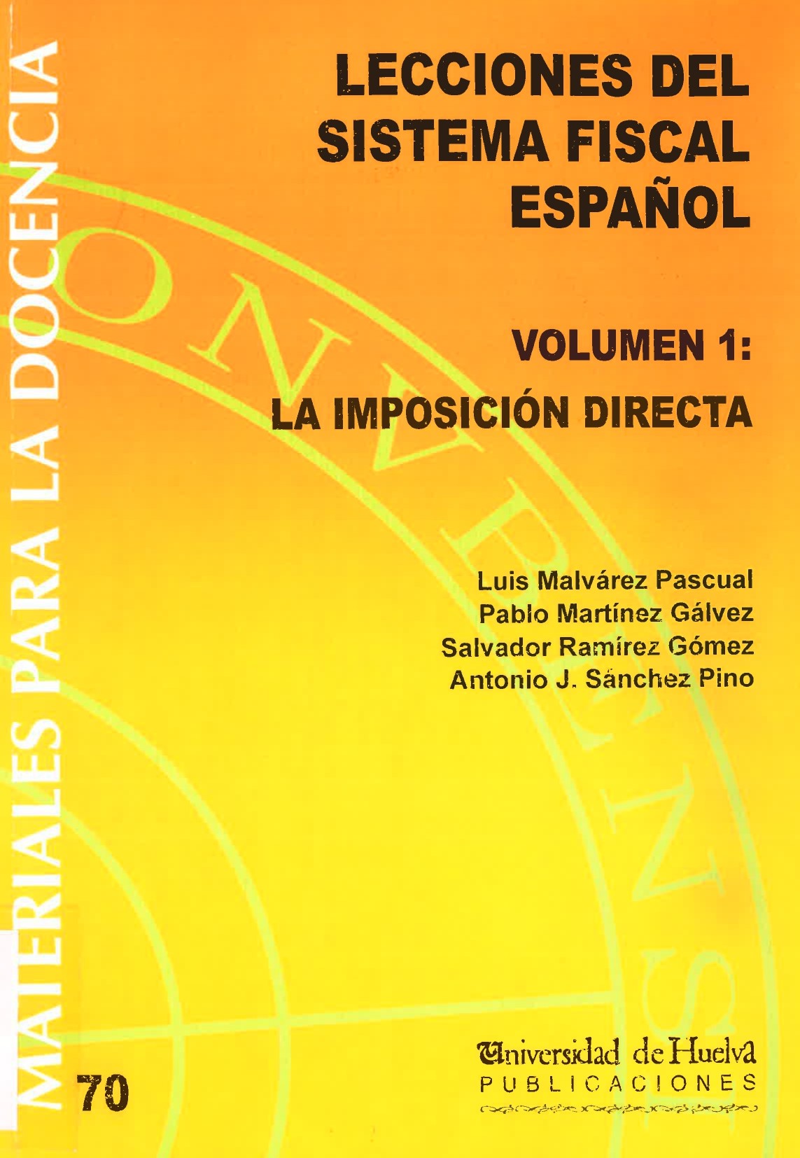 Imagen de portada del libro Lecciones de Sistema Fiscal Español. Volumen 1