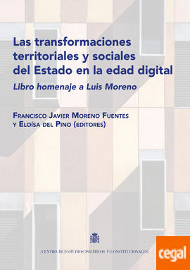 Imagen de portada del libro Las transformaciones territoriales y sociales del estado en la edad digital