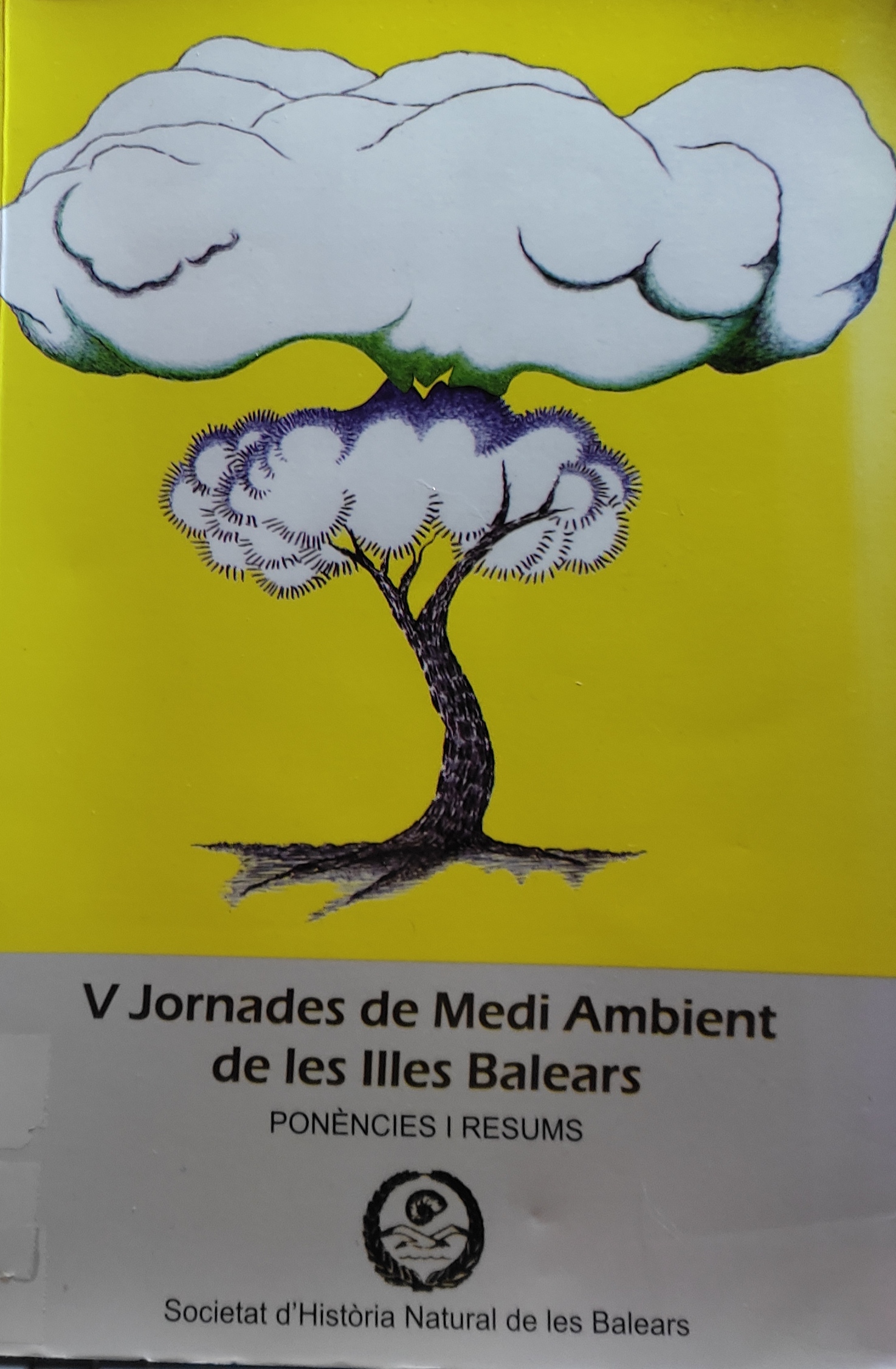 Imagen de portada del libro V Jornades del Medi Ambient de les Illes Balears