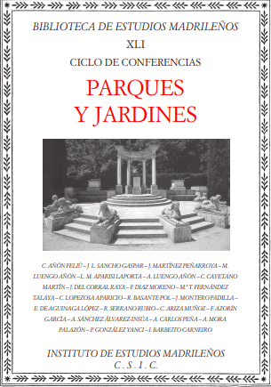 Imagen de portada del libro Parques y jardines