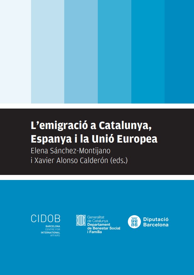 Imagen de portada del libro L'emigració a Catalunya, Espanya i la Unió Europea