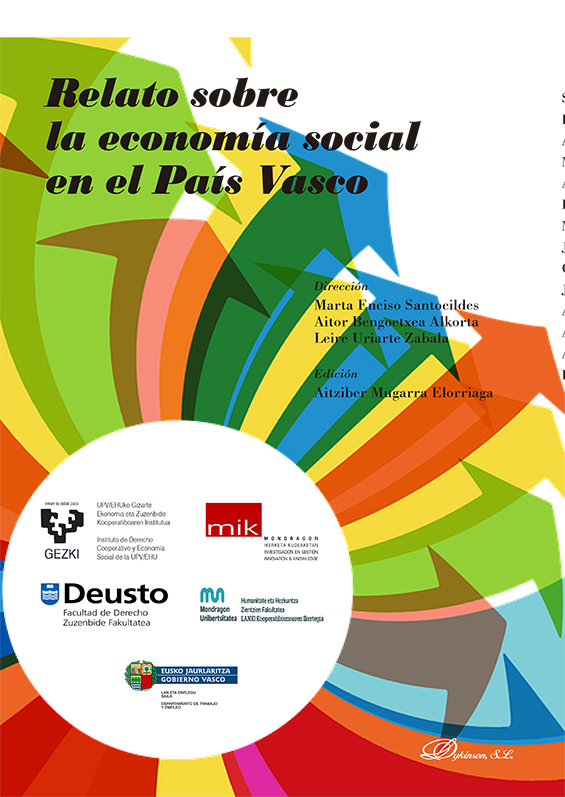 Imagen de portada del libro Relato de la Economía social en el País Vasco