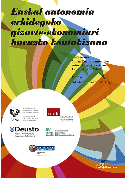 Imagen de portada del libro Euskal Autonomia Erkidegoko gizarte-ekonomiari buruzko kontakizuna