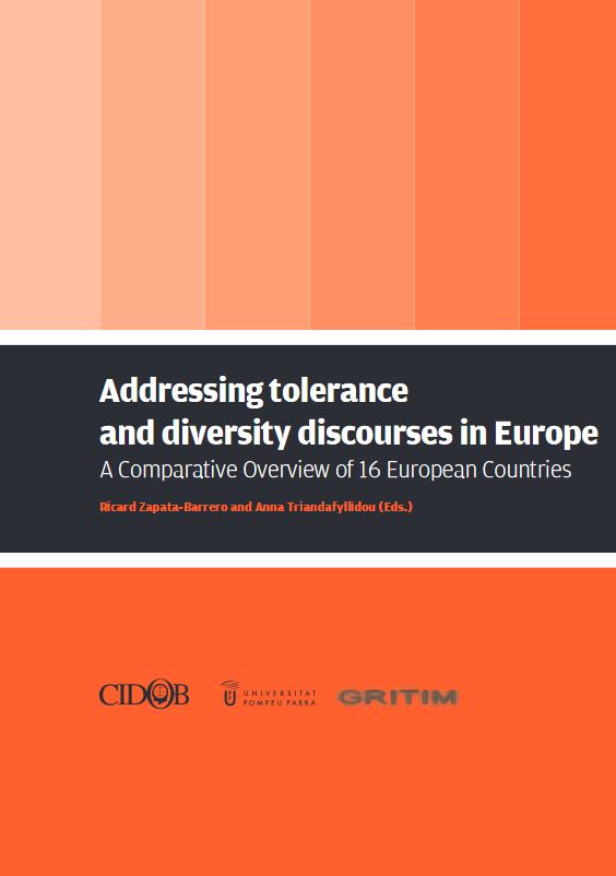 Imagen de portada del libro Addressing tolerance and diversity discourses in Europe