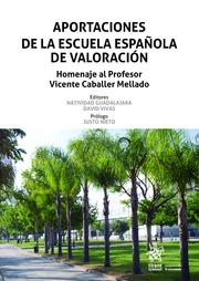 Imagen de portada del libro Aportaciones de la Escuela Española de Valoración