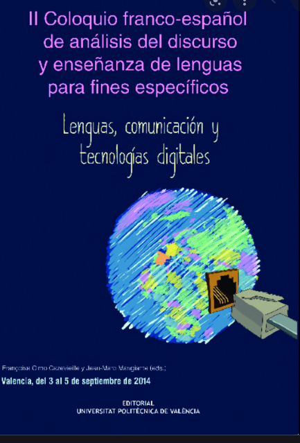 Imagen de portada del libro II Coloquio franco-español de análisis del discurso y enseñanza de lenguas para fines específicos
