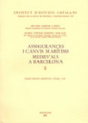 Imagen de portada del libro Assegurances i canvis marítims medievals a Barcelona