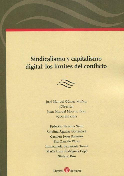 Imagen de portada del libro Sindicalismo y capitalismo digital: los límites del conflicto