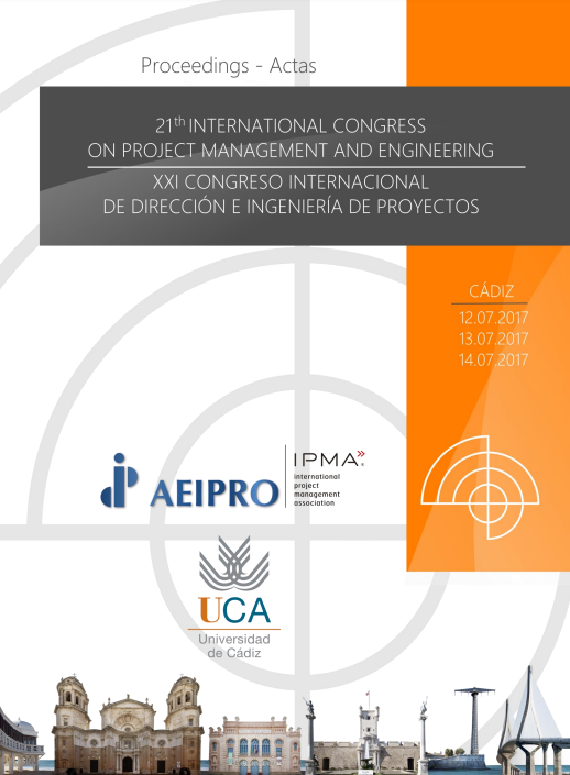 Imagen de portada del libro Comunicaciones presentadas al XXI Congreso Internacional de Ingeniería de Proyectos