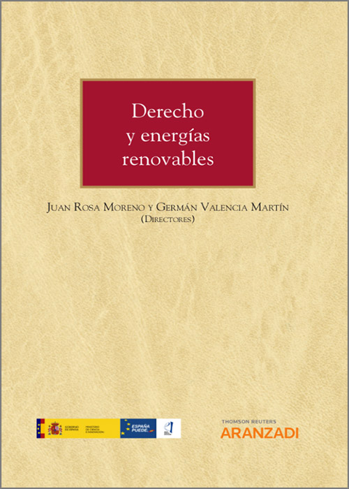 Imagen de portada del libro Derecho y energías renovables
