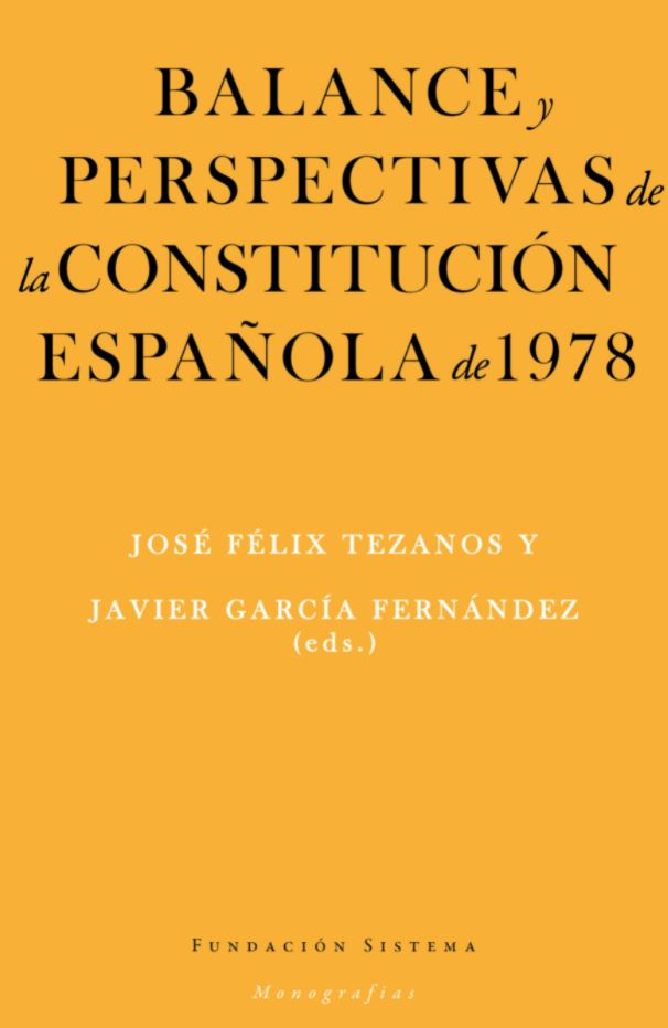 Imagen de portada del libro Balance y perspectivas de la Constitución española de 1978