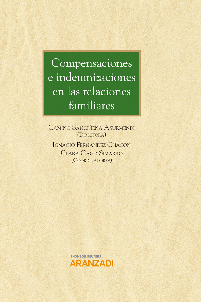 Imagen de portada del libro Compensaciones e indemnizaciones en las relaciones familiares