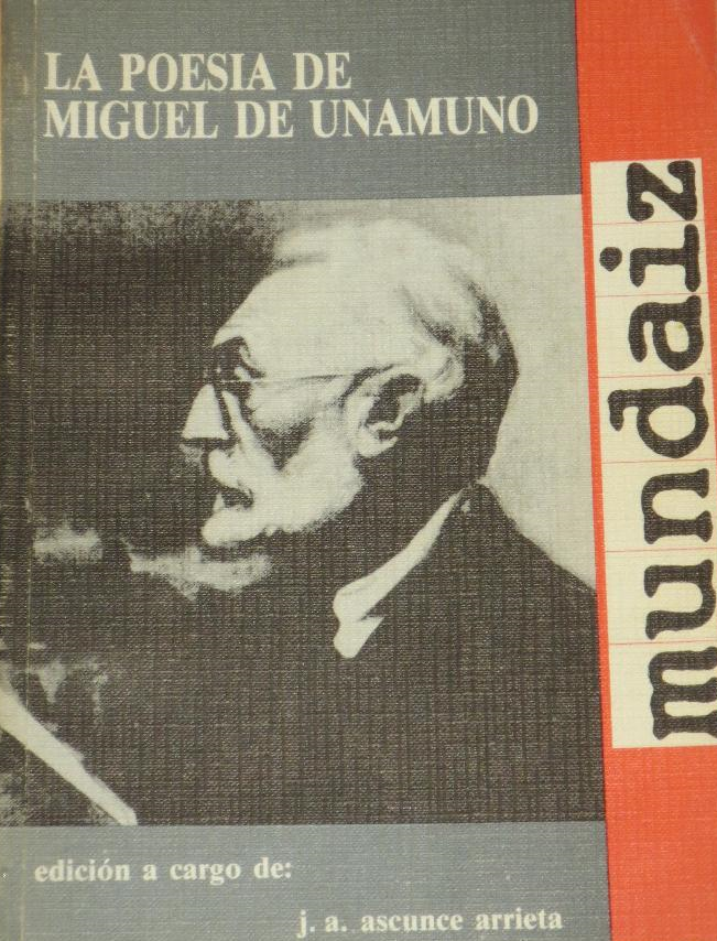 Imagen de portada del libro La poesía de Miguel de Unamuno