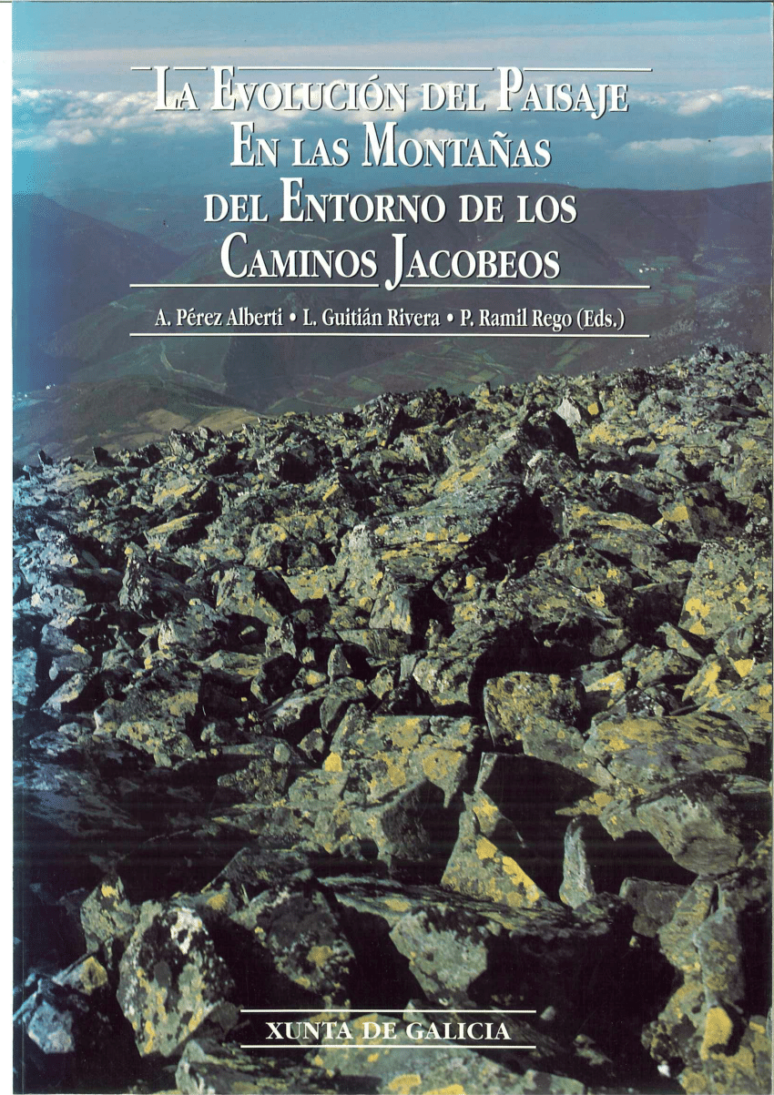 Imagen de portada del libro La evolución del paisaje en las montañas del entorno de los caminos jacobeos