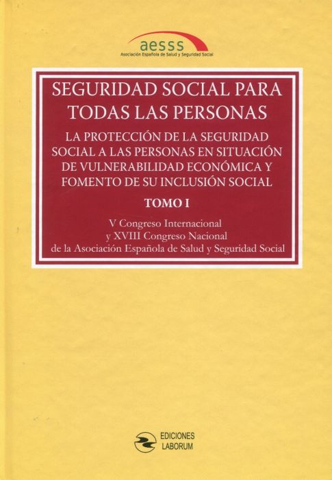 Imagen de portada del libro Seguridad Social para todas las personas