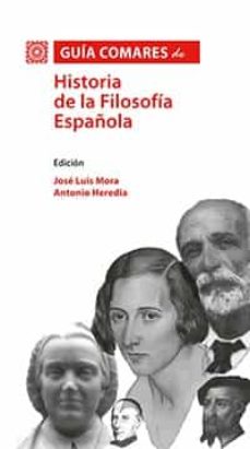 Imagen de portada del libro Guía Comares de historia de la filosofía española