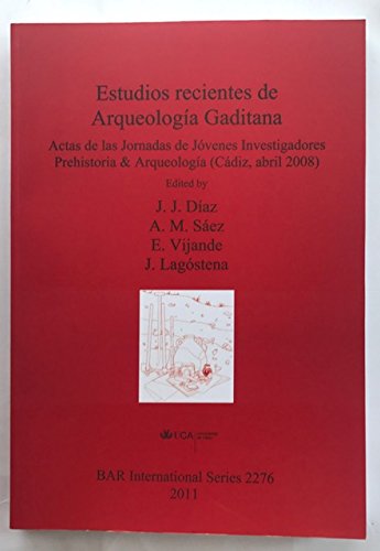 Imagen de portada del libro Estudios recientes de arqueología Gaditana