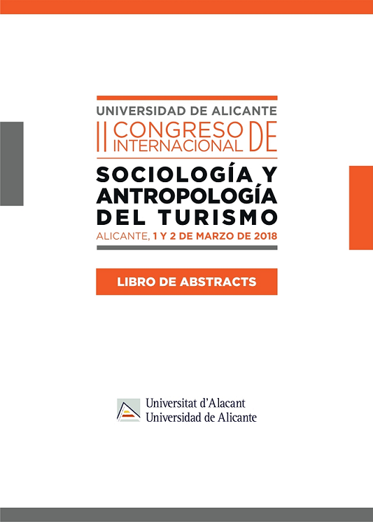 Imagen de portada del libro II Congreso Internacional de Sociología y Antropología del Turismo