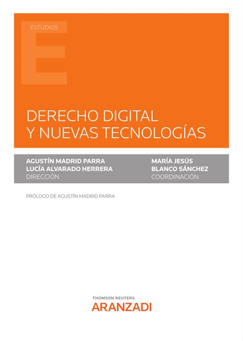 Imagen de portada del libro Derecho digital y nuevas tecnologías