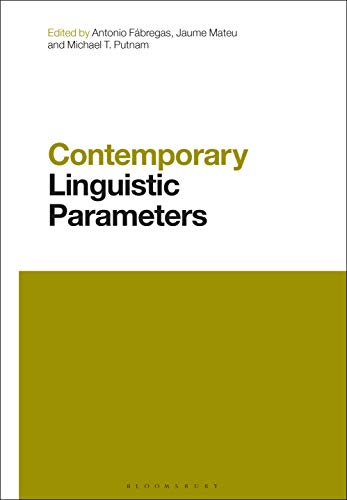 Imagen de portada del libro Contemporary linguistic parameters