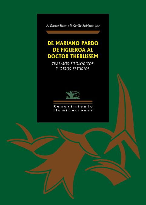 Imagen de portada del libro De Mariano Pardo de Figueroa al Doctor Thebussem